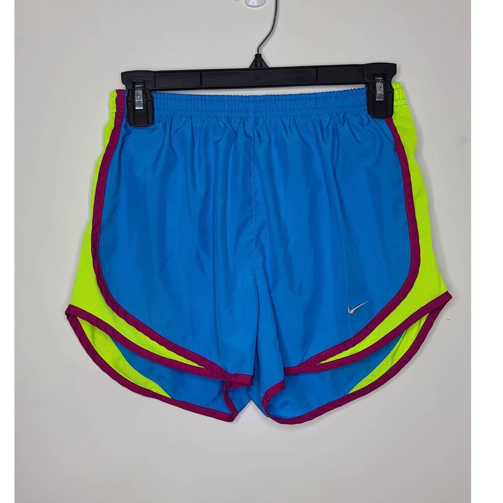 Nike Dri-Fit Tempo blue athletic shorts - small